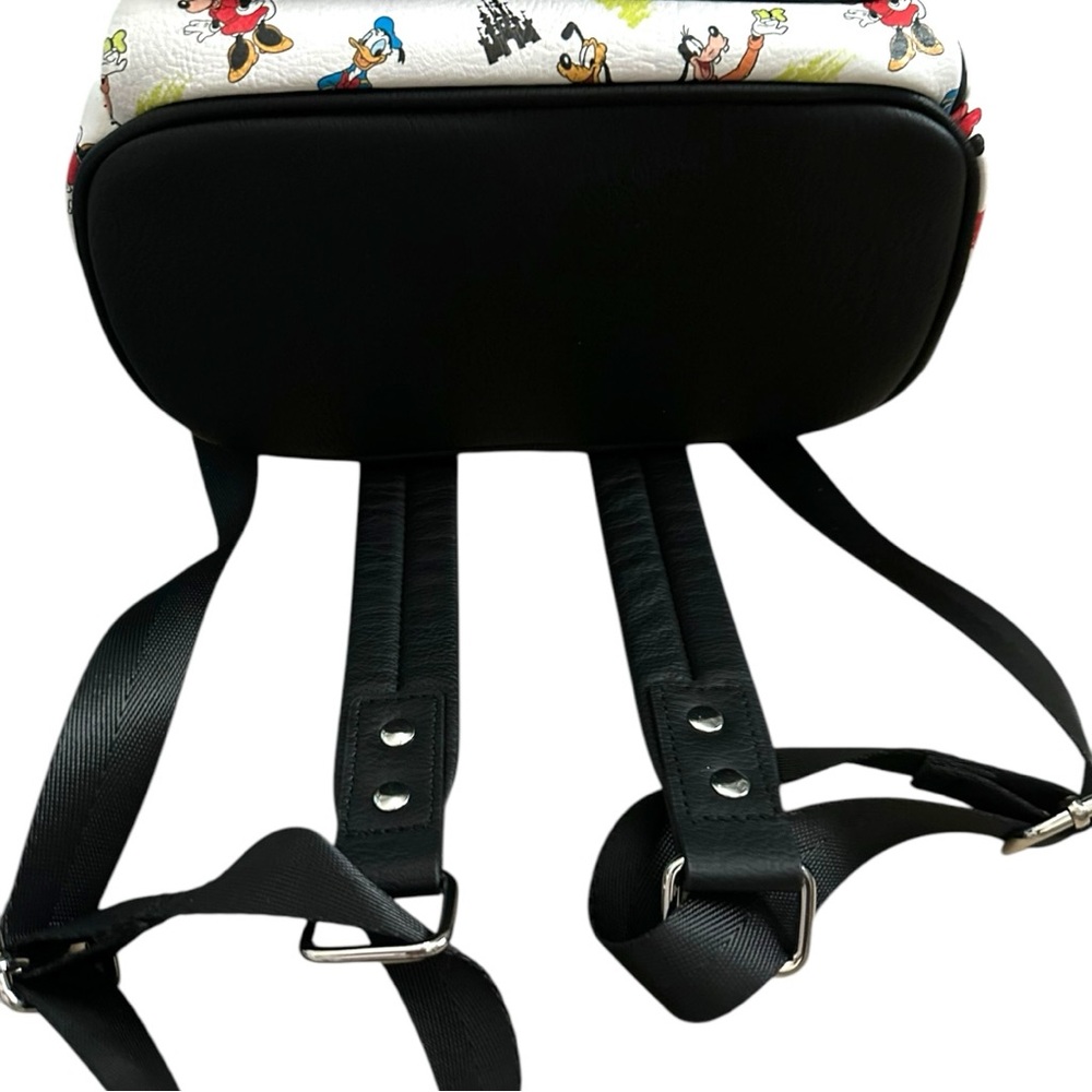 Loungefly Disney Character Print Backpack - White and Multicolor - Picture 5 of 16